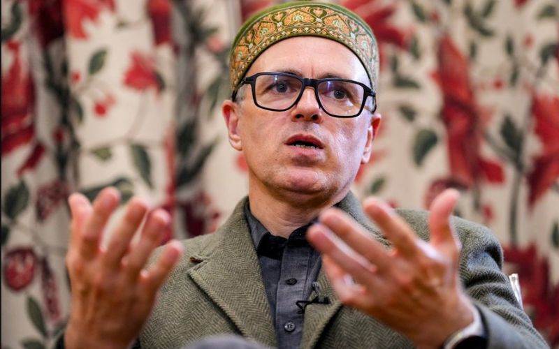حد بندی کا عمل بی جےپی نے سیاسی فائدے کےلئے کیا:عمرعبدا للہ